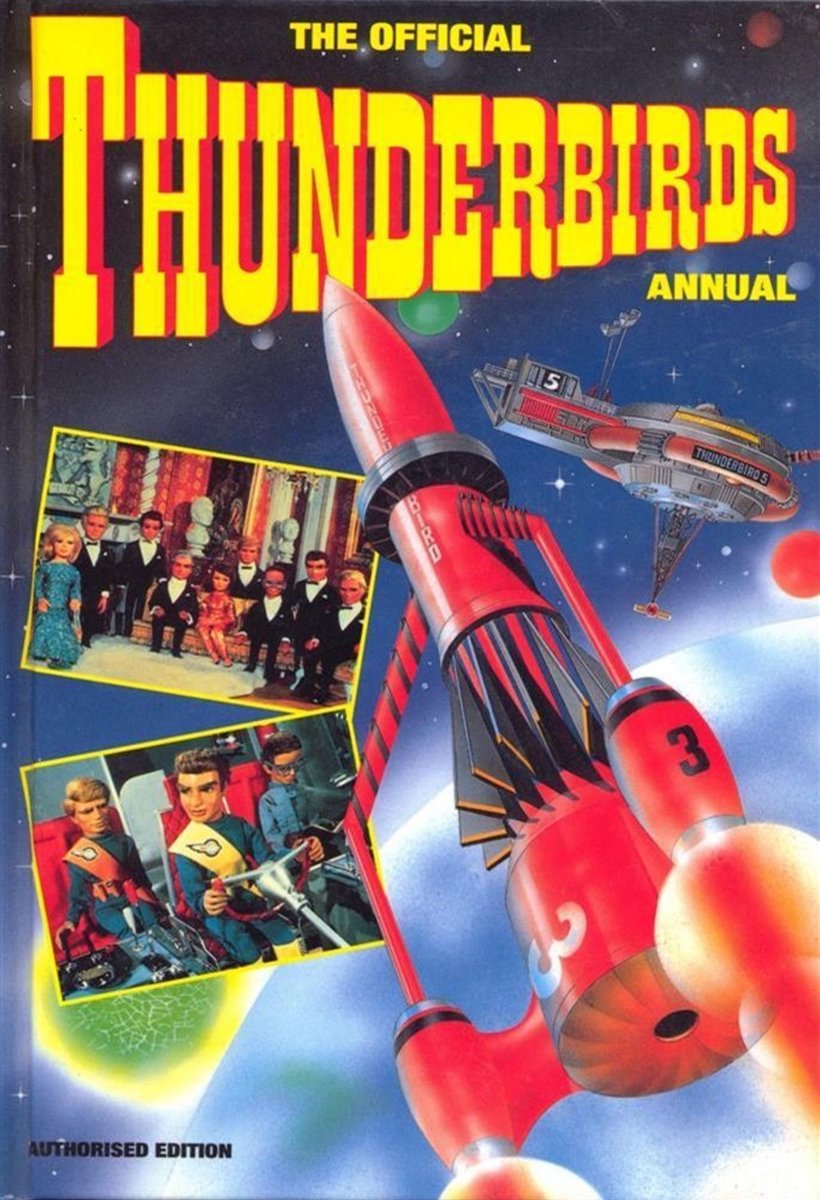 Thunderbirds Annual 1993 comic cover