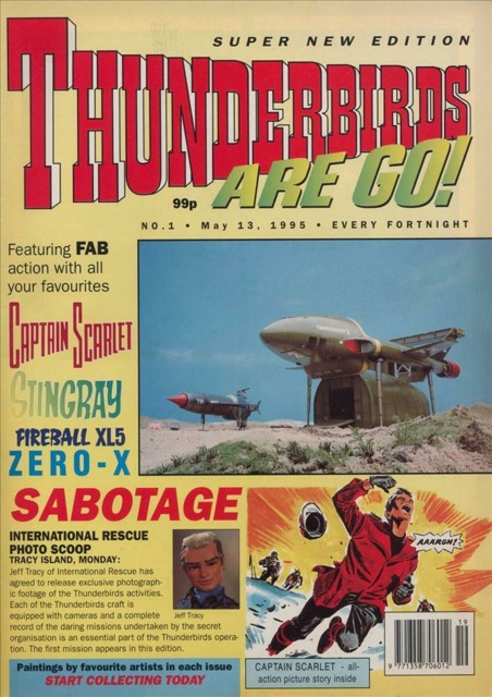 Thunderbirds Are Go #1 comic cover