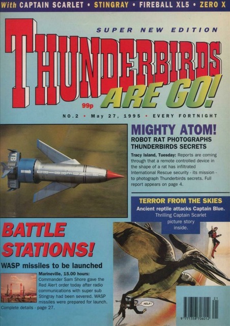 Thunderbirds Are Go #2 comic cover