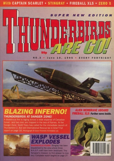 Thunderbirds Are Go #3 comic cover