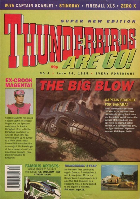 Thunderbirds Are Go #4 comic cover