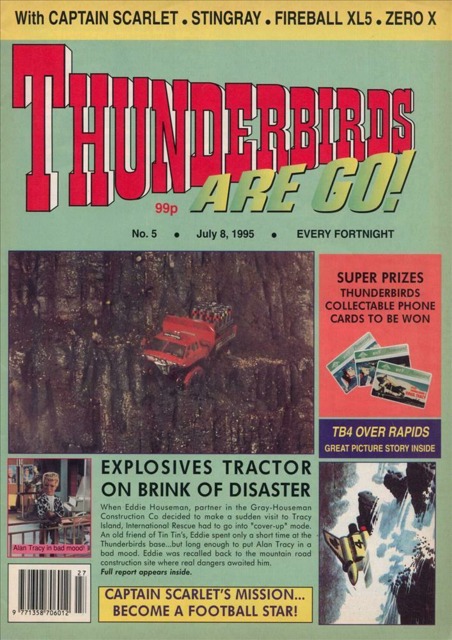 Thunderbirds Are Go #5 comic cover