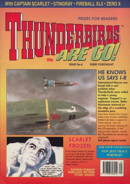 Thunderbirds Are Go #6 comic cover