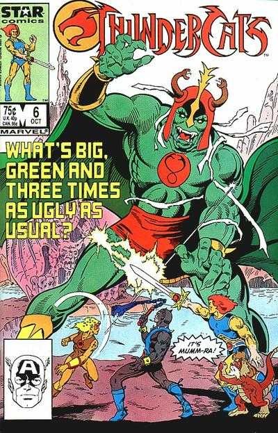 Thundercats #6 comic cover