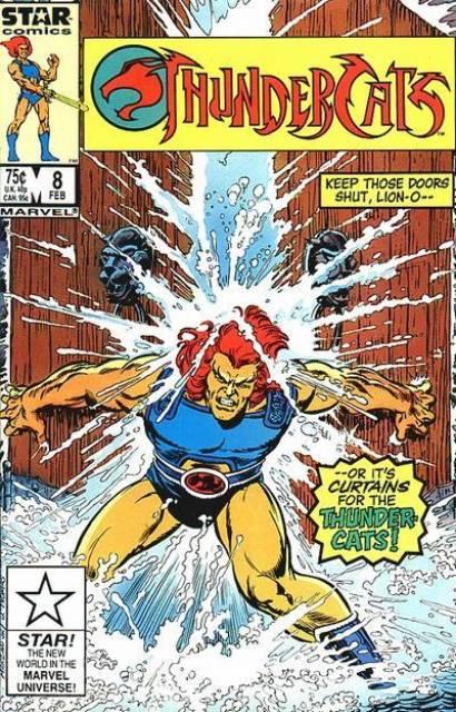 Thundercats #8 comic cover