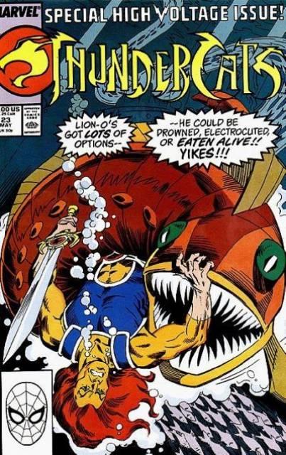 Thundercats #23 comic cover