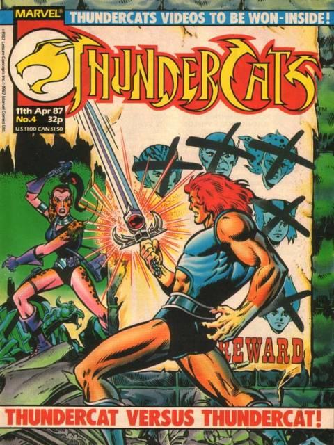 Thundercats UK #4 comic cover