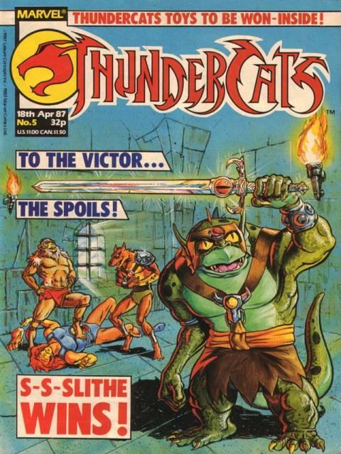 Thundercats UK #5 comic cover