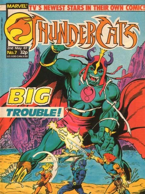 Thundercats UK #7 comic cover