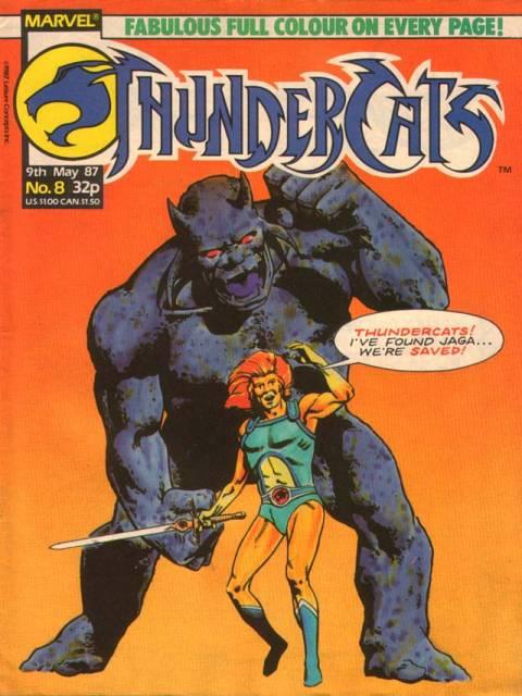 Thundercats UK #8 comic cover