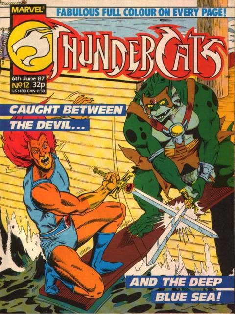 Thundercats UK #12 comic cover