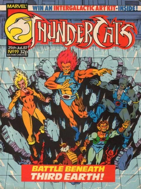 Thundercats UK #19 comic cover