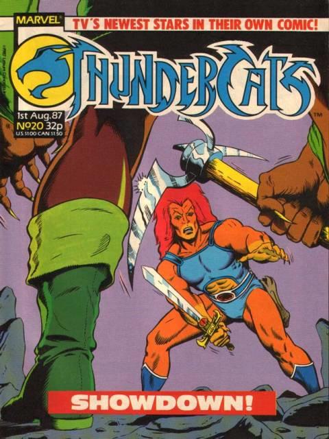 Thundercats UK #20 comic cover