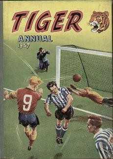 Tiger Annual 1957 comic cover