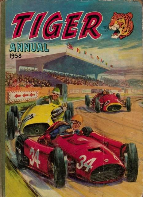 Tiger Annual 1958 comic cover