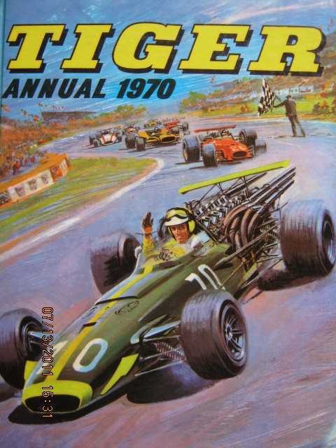 Tiger Annual 1970 comic cover