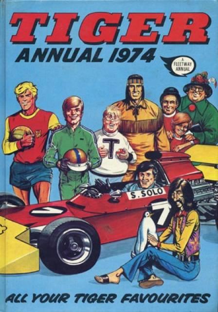 Tiger Annual 1974 comic cover