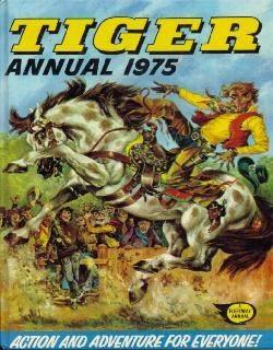 Tiger Annual 1975 comic cover