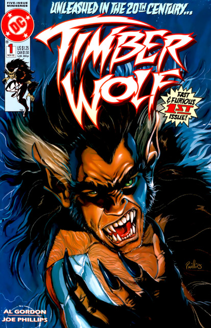 Timber Wolf #1 comic cover