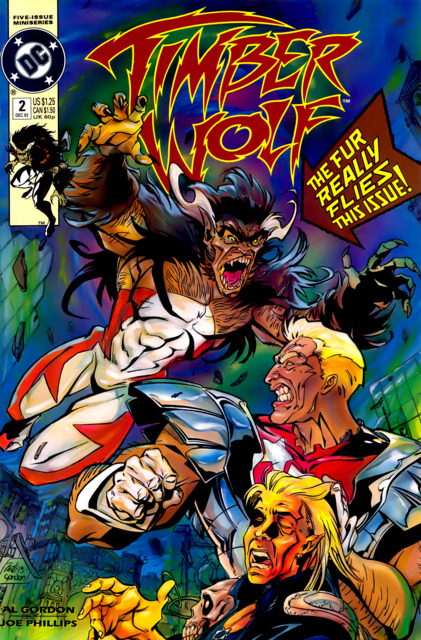 Timber Wolf #2 comic cover