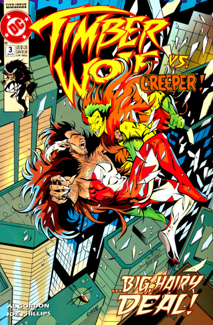 Timber Wolf #3 comic cover