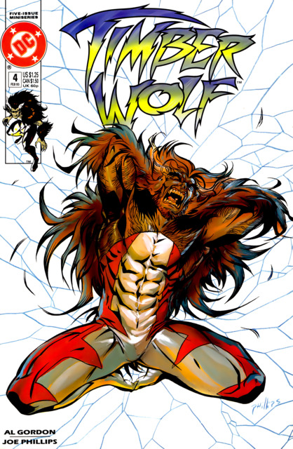 Timber Wolf #4 comic cover