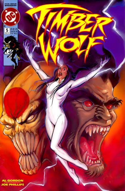Timber Wolf #5 comic cover