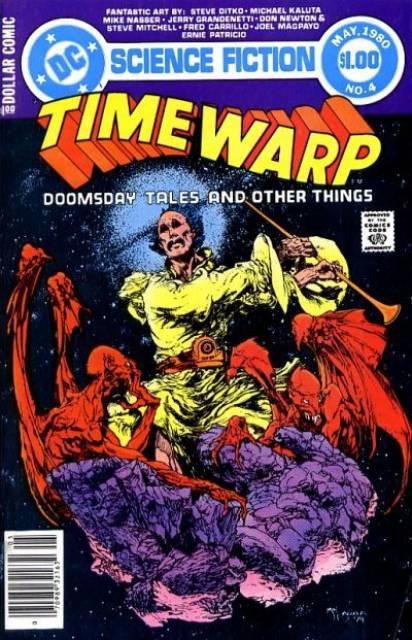 Time Warp #4 comic cover