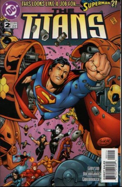 Titans Vol 1 #2 comic cover