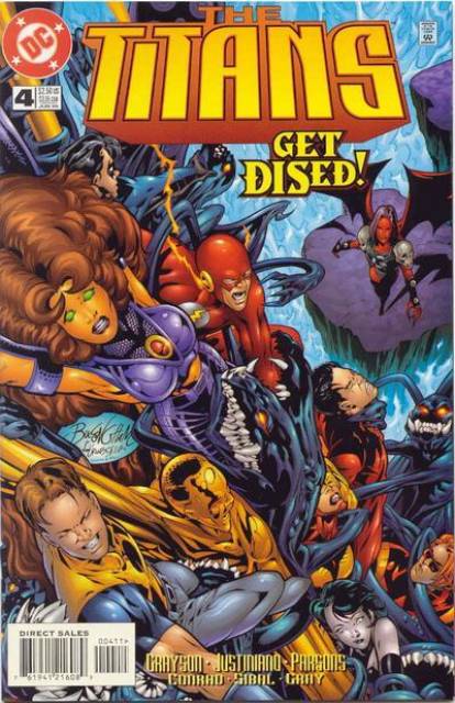 Titans Vol 1 #4 comic cover