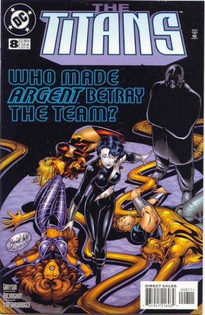 Titans Vol 1 #8 comic cover