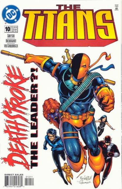 Titans Vol 1 #10 comic cover