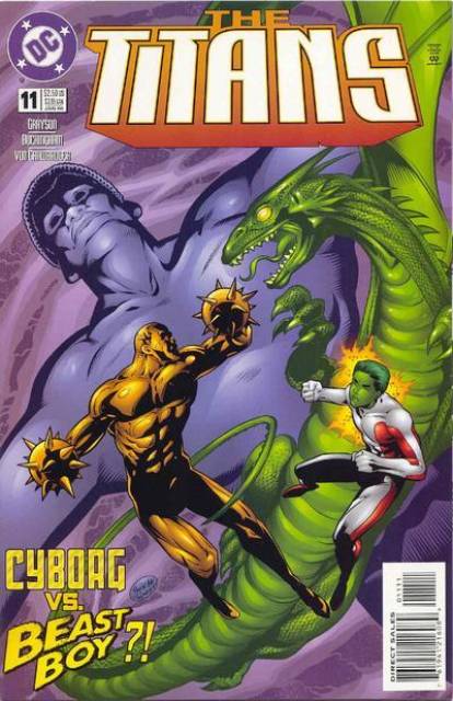 Titans Vol 1 #11 comic cover
