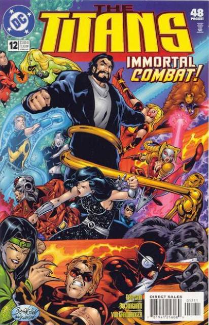 Titans Vol 1 #12 comic cover