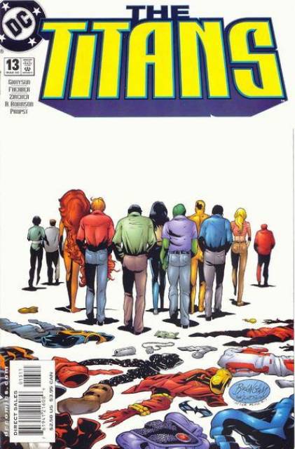 Titans Vol 1 #13 comic cover