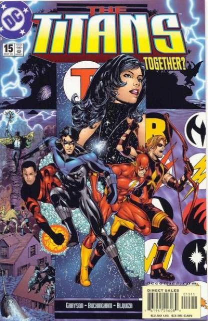 Titans Vol 1 #15 comic cover
