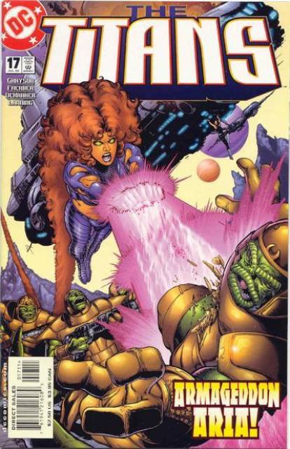 Titans Vol 1 #17 comic cover