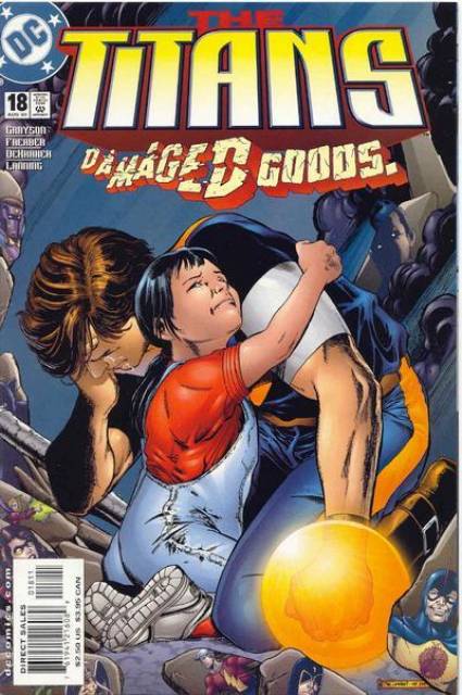 Titans Vol 1 #18 comic cover