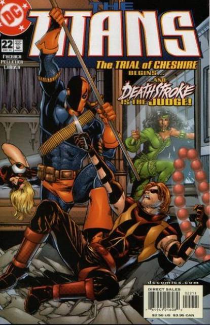 Titans Vol 1 #22 comic cover