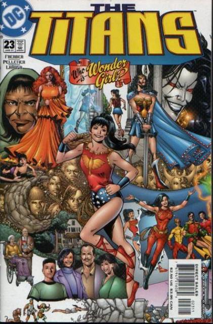 Titans Vol 1 #23 comic cover