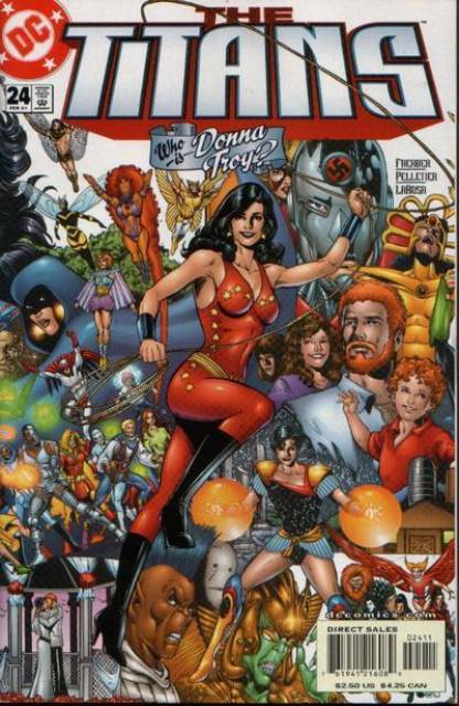 Titans Vol 1 #24 comic cover