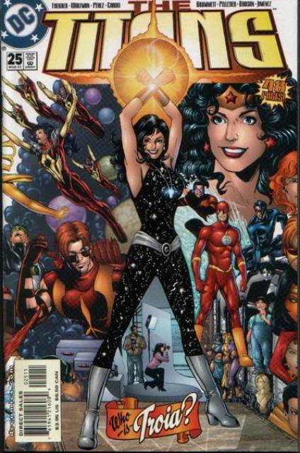 Titans Vol 1 #25 comic cover