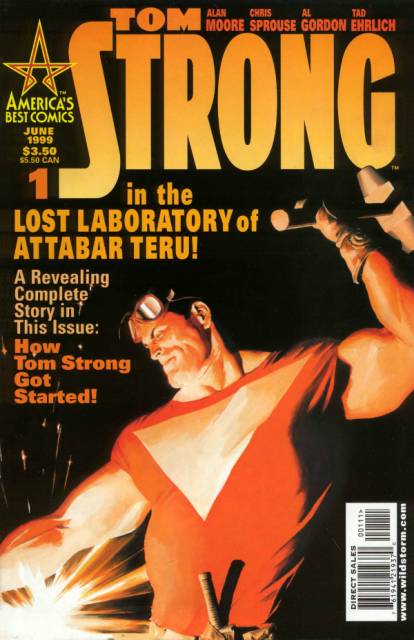 Tom Strong #1 comic cover