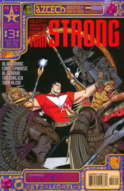 Tom Strong #3 comic cover