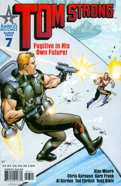 Tom Strong #7 comic cover