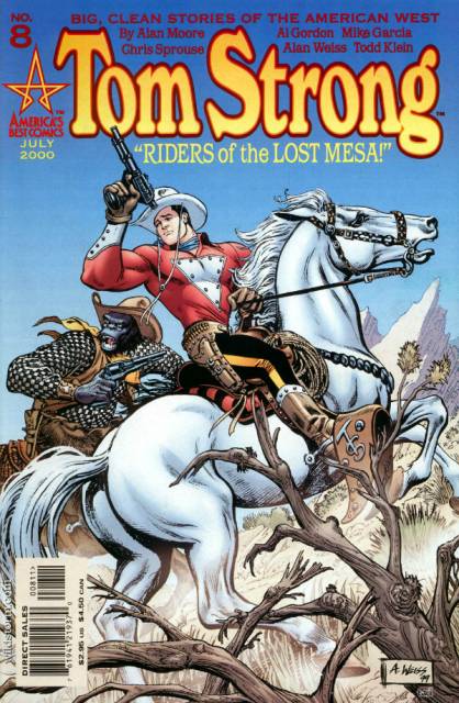 Tom Strong #8 comic cover