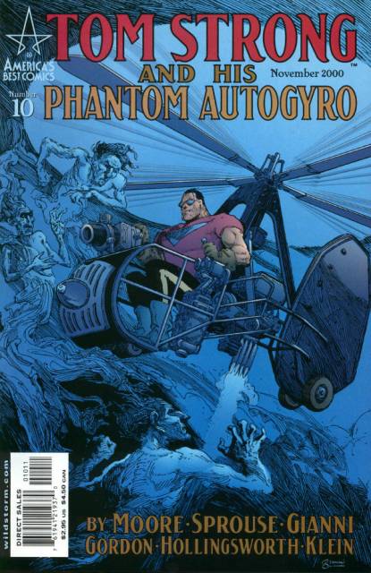 Tom Strong #10 comic cover