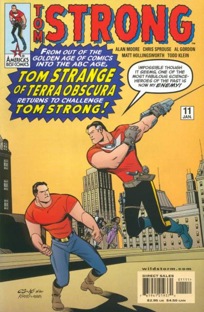 Tom Strong #11 comic cover