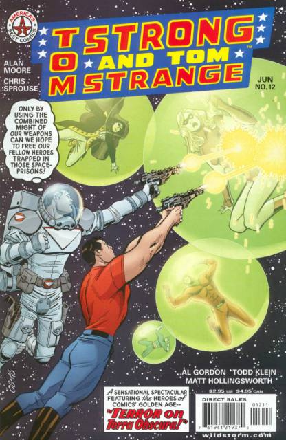 Tom Strong #12 comic cover