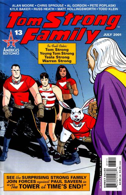Tom Strong #13 comic cover